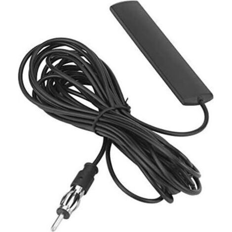 Antenne Autoradio - 1 Pièce - ANT-309 - Fréquence 85-112 MHz - Câble 3 M - Pour Pare-Brise Interne - Compatible Véhicule Camion Bateau (1/5)