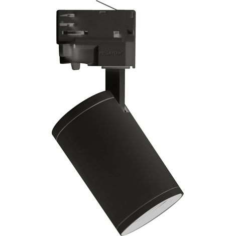 Megaman Mora LED-Schienenstrahler 3phasig GU10 Schwarz