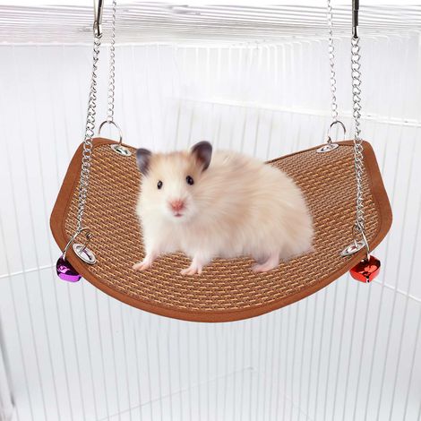 hamac rafraîchissant pour petits animaux (hamster), tapis respirant pour cage suspendue (taille S, 20,5 x 20,5 cm) (1/5)