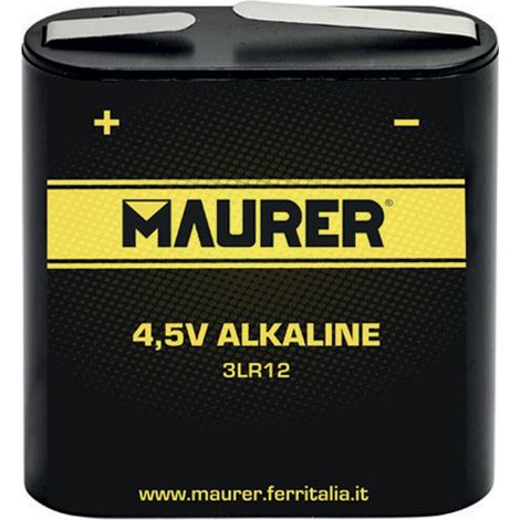 BATTERIE MAURER ALKALINE PIATTA (BL.1PZ.)
