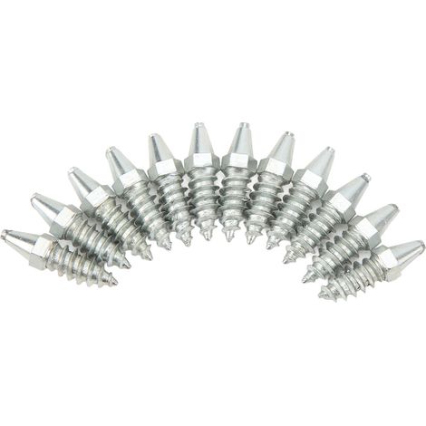 50PCS Clous à pneus antidérapants à forte adhérence pour pneus neige, chargeur, tractopelle, tracteur, chariot élévateur, moto (1/5)