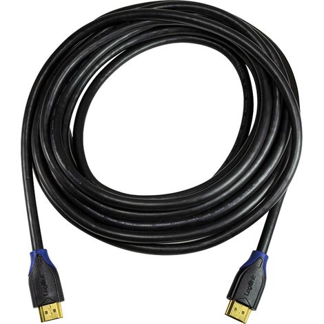 Cavo HDMI 2.0 da 7,5 m con Ethernet, 4k2k/60Hz, Nero (1/5)
