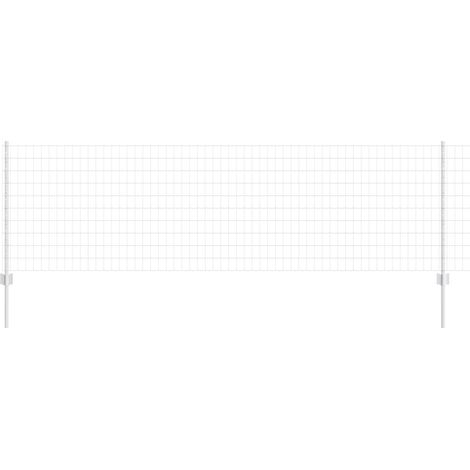 Maison Exclusive - Geschweißter Drahtzaun 10 x 0,8 m (B x H) Feue