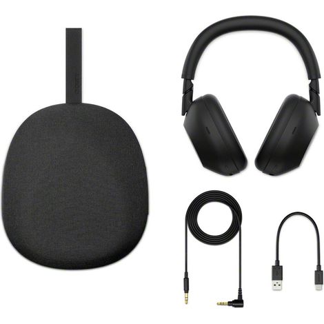 Sony Headphones WH-1000XM6 WH1000XM6 Bluetooth Black Schwarz (WH1000XM6B CE7) SONYCE7) SONY CE7)