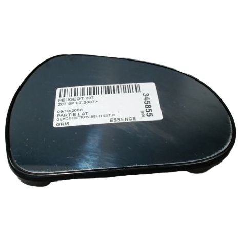 [PRODUIT D'OCCASION] Glace Retroviseur Exterieur D PEUGEOT 207 2007- ♻️ Ref Oe. 8151jf - Garantie à vie (1/3)