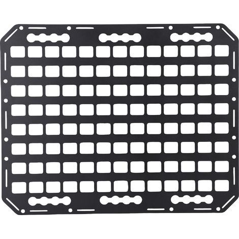 Ortviai Panneau MOLLE pour hayon de camion en aluminium 432 x 540 mm – Organiseur de rangement compatible rail L (1/5)
