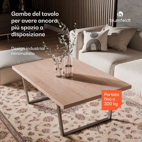 Blumfeldt Ayr Table Legs  Gambe da tavolo, 62 x 43 cm  Metallo