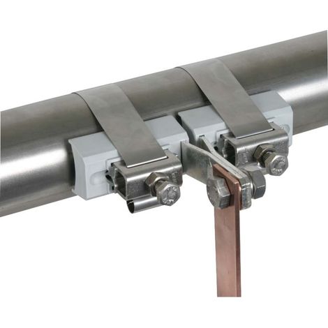 DEHN Ex-Bandrohrschelle D9-300Cu/gal Zn-NIRO EXBRS300 (1/4)