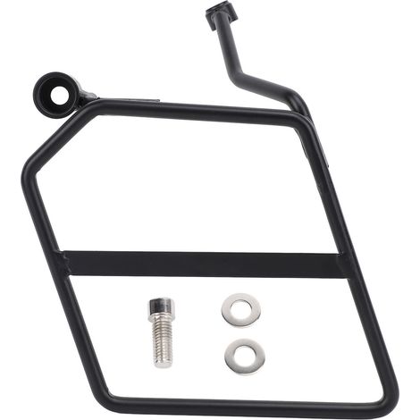 Support de sac de coffre latéral de moto, Support de selle gauche en fer, porte-bagages pour Monkey 125 2018 à 2024.