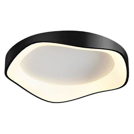 PLAFONIERA SOFFITTO 36W CCT ONDA MODERNA DIMMERABILE UNIVERSO IP20 220V BIANCO Nero