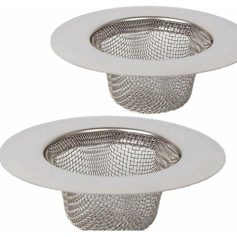 Filtri in acciaio inossidabile, mini filtro per lavello, filtro di scarico per lavello in acciaio inossidabile, filtro a rete, filtro per lavello della doccia, bagno o cucina