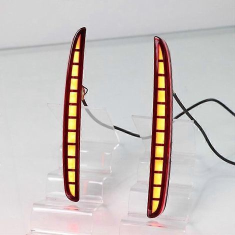 piezas para Honda Civic Hatchback 2016 2017 2018 Luz trasera LED multifunción para parachoques Luz antiniebla trasera Auto