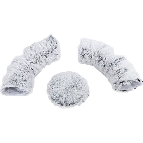 Lit Tunnel pliable pour chat, peluche douce, jouet rond multifonctionnel relaxant pour animaux de compagnie, chaton, chiot, lapin (1/5)