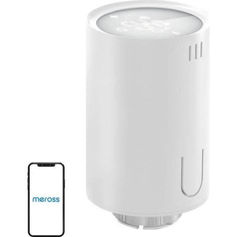 Termostato intelligente Meross MTS150HHK con WiFi (HomeKit) (Kit di avviamento)