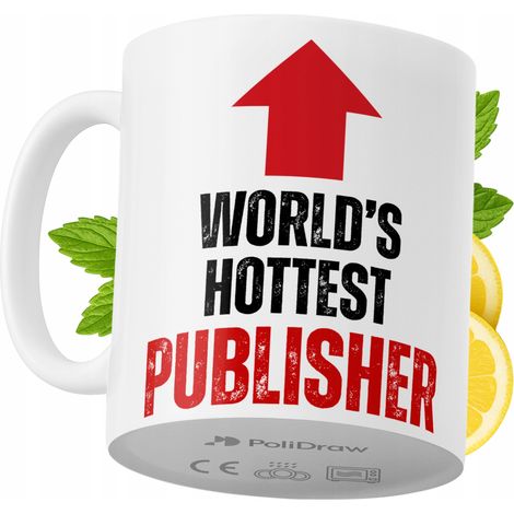 Tazza divertente e umoristica per editore, ideale per caffè e tè, con grafica e testo divertenti. Perfetta per compleanni, onomastici e festività. Tazza premium per occasioni speciali, per casa, uffic (1/5)