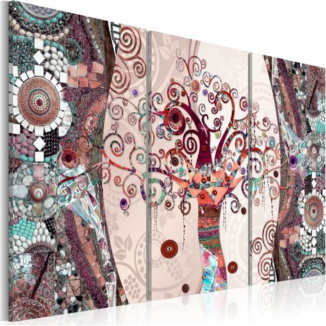 Tableau arbre rubis - 120 x 80 cm (1/4)
