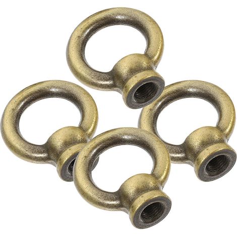 Lot de 4 embouts décoratifs en métal pour lampes de table et lampadaires (1/5)