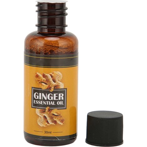 Huile Essentielle de Gingembre 30ml, Soin Capillaire et Corporel, Relaxation Anti-Stress, Bien-être Spa, Aromathérapie Apaisante (1/5)