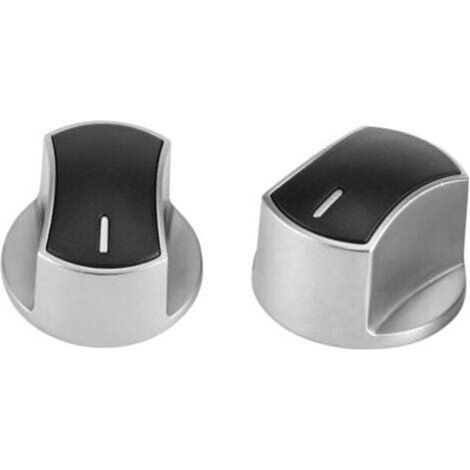 2 Pcs Boutons Universal de Cuisinière à Gaz poêle Accessoire commutateur Four (1/4)