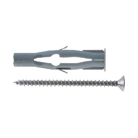 25 x TASSELLO CON VITE FISCHER PER TRUCIOLARE FU-V Misura: 10 x 60V