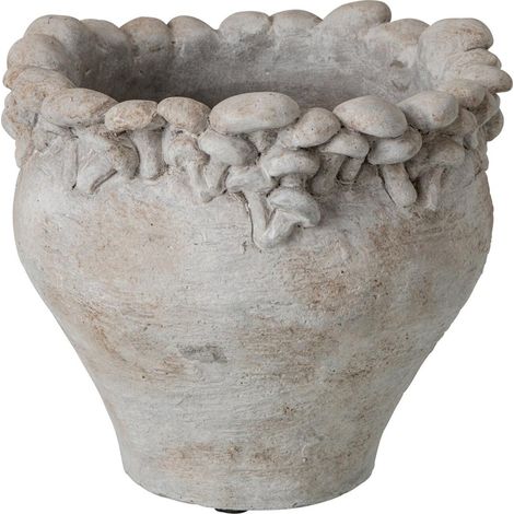 Cache-Pot en Ciment "Nena" 22cm Beige (1/4)