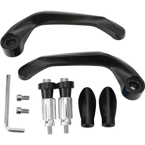 Motorrad-Brems- und Kupplungshebelschutz, schlagfeste, eloxierte Oberfläche, universell für 22-mm-Lenker (1/5)