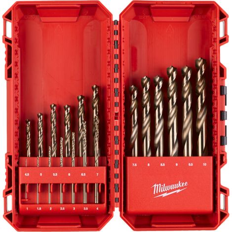 MILWAUKEE WIERTŁO METAL HSS CO KPL 19cz. /1-10mm/. 