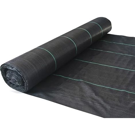 Telo anti erbacce saturnia tessuto geotessile larghezza 105 cm (1/3)