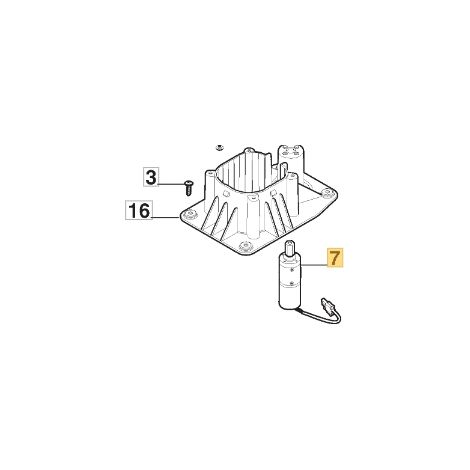 ORIGINAL STIGA Rasenmäher Roboter Motor a1500 118563523/0