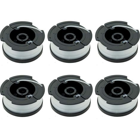 RHG Paquet de 6 Bobines pour Black Decker AF-100 Coupe Bordures