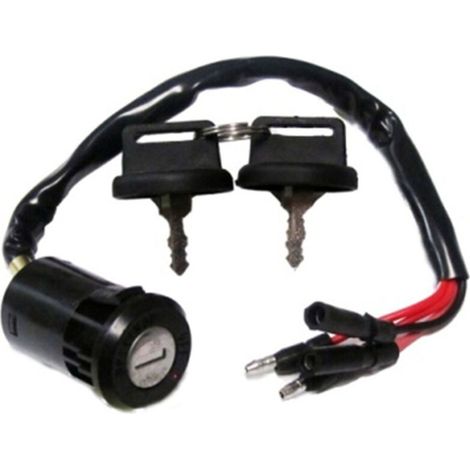 Pièces de moto : contacteur d'allumage/verrouillage d'allumage compatible avec Honda TRX300 1990-2000 (1/5)