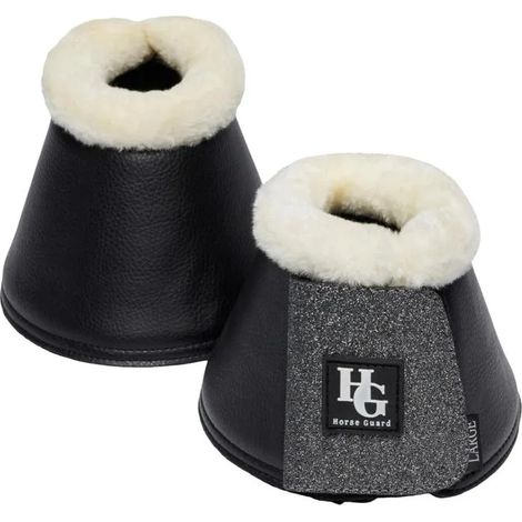 Campana Horseguard leela cuero flexible forro neopreno