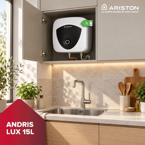 Chauffe-eau Electrique ANDRIS LUX 15L Sur Évier - Ariston Professionnel