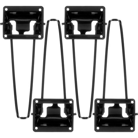 4 Pièces Pieds Pliants Pour Petite Table Pieds De Table En Épingle 320mmÀ Pliable Pieds De Table D'ordinateur Portable Pieds De Table Basse Bureau Pliant MINKUROW (1/5)