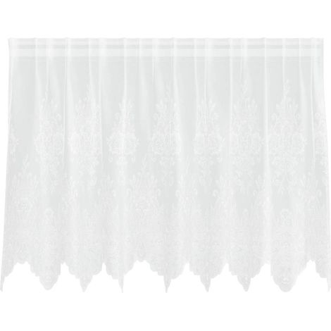 Rideaux avec des rideaux Blanc 500x100cm Polyester CFW70614 (1/5)
