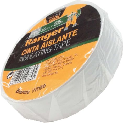 FPLUS cinta aislante 10x19y blan.x 10 uds. , Cinta de PVC. Resiste hasta 600V.
Características:
Espesor 0,13mm, tipo adhesivo caucho sintético, adhesión 425g/19mm, r. tracción5.5kg