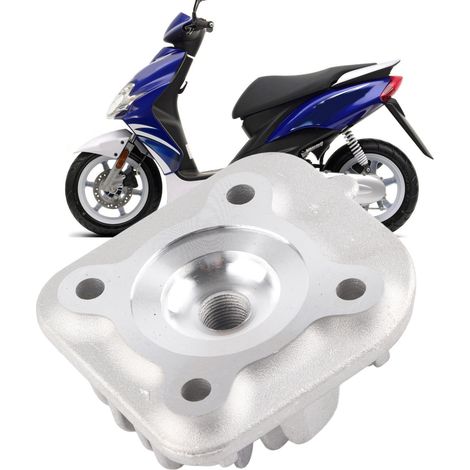 JOG70 47mm Zylinderkopfdeckel, Yamaha ZR50/EVO und andere Modelle verwenden einen turbogeladenen Zylinderkopf für 2-Takt 70cc (2T) Motoren. (1/5)