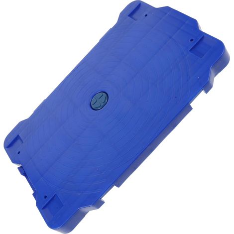 Chariot de manutention léger plateforme robuste en plastique et nylon (1/5)