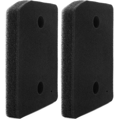 Lot de 2 filtres pour sèche-linge Miele T1 9164761, filtre pour échangeur 207 x 157 x 30 mm, filtre de rechange pour sèche-linge, filtre en éponge pour séchage à condensation et pompe à chaleur (1/5)