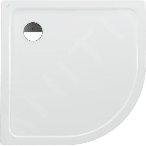 Laufen Platina - Receveur de douche avec pastilles anti-bruit, 900x900 mm, antislip, blanc H2150086000401 (1/2)