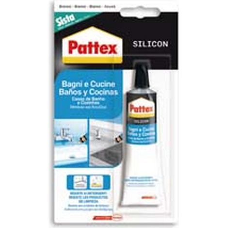 12BL PATTEX SILICONE SISTA SILICON 5 BIANCO - ml.50