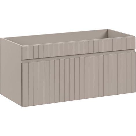 Mobile bagno senza lavabo Zelie cachemire 100cm (1/4)