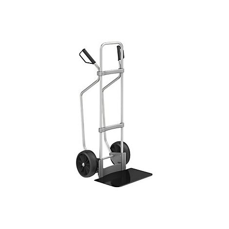 eurokraft pro  Carrello per sacchi in alluminio con pattini 