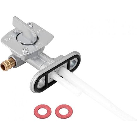 Robinet de Réservoir de Carburant, Robinet de Réservoir de Carburant à Gaz Vanne de Commutation Petcock pour PW80/TTR125/BW80/YFM250/YFZ450