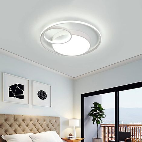 55W LED Deckenleuchte Flach,Energiesparende Deckenleuchte, Rund Deckenlampe, für Bad Flur Schlafzimmer Balkon Wohnzimmer Küche