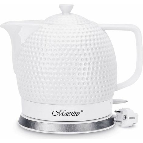 Maestro Feel-Maestro MR067 Bollitore elettrico bianco 1,5L