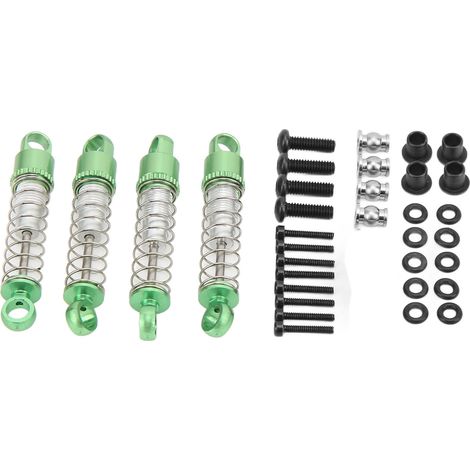 Metallstoßdämpfer für Vorder- und Hinterachse für Xiaomi Jimny XMYKC01CM 1/16 RC-Car, verbesserte Ersatzteile, grüne Farbe (1/5)