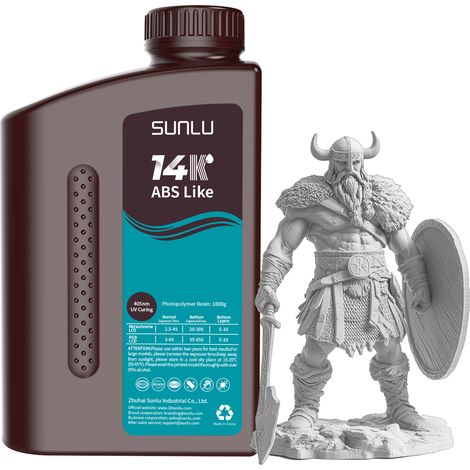 Sunlu 14K ABS simile al grigio 1kg (1/5)