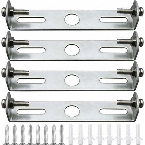 4-Piece Ceiling Light Mounting Bracket Set, 105mm Pendant Light Fixture Accessories, Ceiling Light Base Plate, Ceiling Lamp Plates, Plate Brackets and Accessories (1/5)