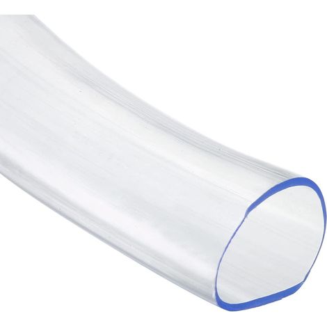 22mm x 25mm 3Pi Transparent Vinyle Tube x 1PCS Plastique Flexible Tuyau Tube pour Industriel Agricole Ingénierie, [PVC] (1/4)